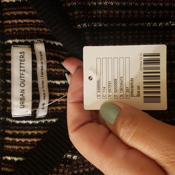 Urban Outfitters Balloon Sleeve Top w/matching Wide Leg Pants - Picture 5 of 7